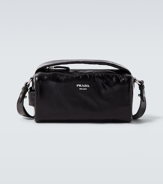 Leather shoulder bag | Prada