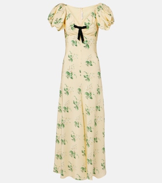 Robe aus Seiden-Crêpe | Rodarte