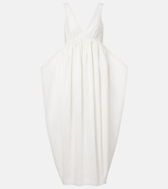 Cotton-blend maxi dress | Róhe