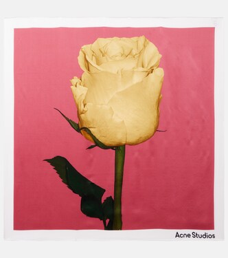 Tuch aus Seidensatin | Acne Studios