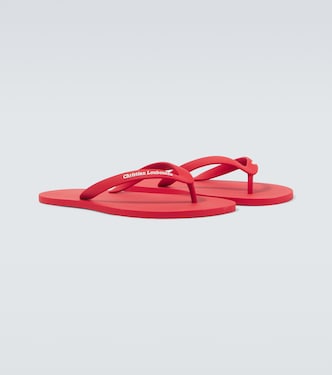 Tongs à logo | Christian Louboutin