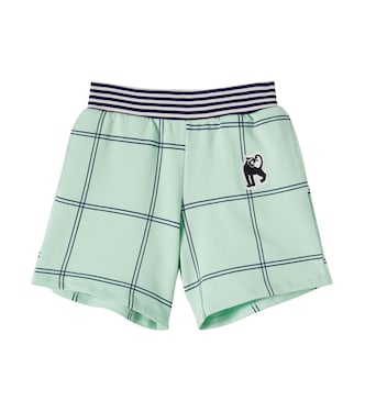 Panther cotton jersey shorts | Mini Rodini