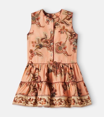Aster floral cotton dress | Zimmermann Kids