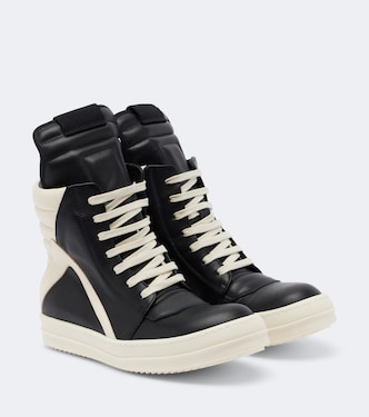 Geobasket leather sneakers | Rick Owens
