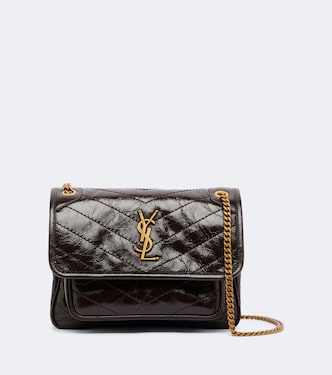 Schultertasche Niki Small aus Leder | Saint Laurent