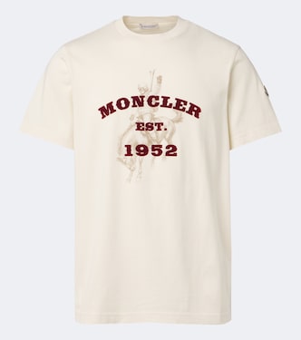 Printed cotton jersey T-shirt | Moncler