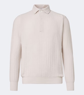 Cashmere polo sweater | Lardini