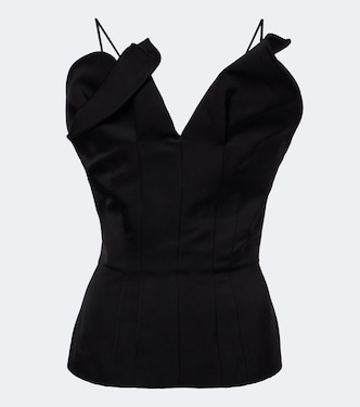 Midikleid aus Crêpe Cady | Magda Butrym