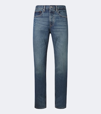Faded straight jeans | Frame