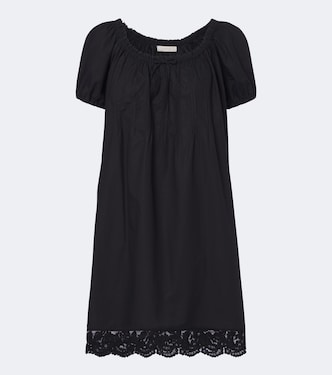 Minikleid Conca aus Baumwolle mit Spitze | Faithfull