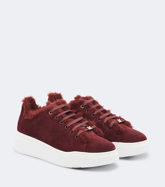 Zapatillas de ante con borrego | Max Mara