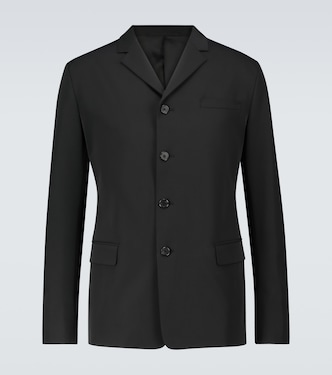 Single-breasted technical blazer | Prada