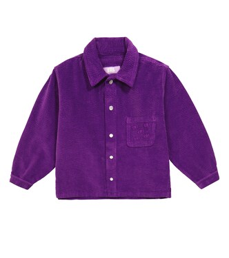 Stretch-cotton corduroy shirt | ERL Kids
