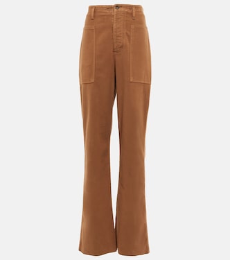 Pantalon à taille haute en coton | Tod's