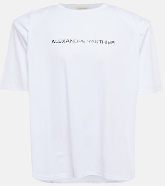Logo cotton jersey T-shirt | Alexandre Vauthier