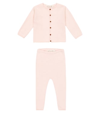 婴幼儿 — Angelou棉质混纺T恤与裤装 | Bonpoint