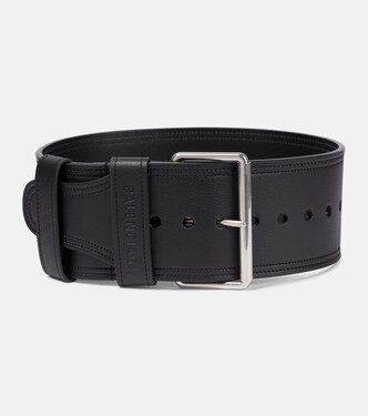 Force leather belt | Balenciaga