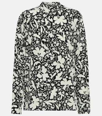 Printed silk shirt | Stella McCartney