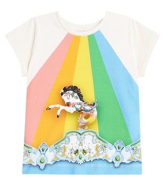 Baby Elly cotton-blend top | Molo