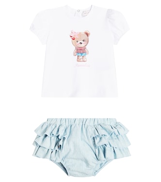 Bebé - set de camiseta y shorts | Monnalisa