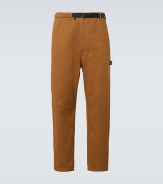 Herringbone cotton straight pants | Comme des Garçons Homme
