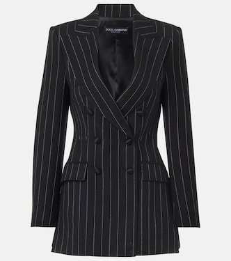 Blazer rayé en laine | Dolce&Gabbana