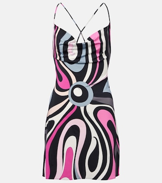 Slipdress Marmo aus Satin | Pucci