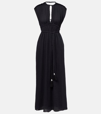 Joya cutout cotton maxi dress | Isabel Marant