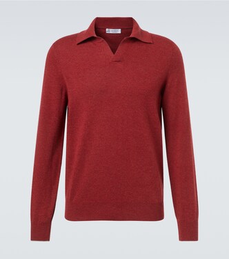 Cashmere polo sweater | Brunello Cucinelli