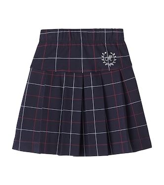 Checked pleated skirt | Monnalisa