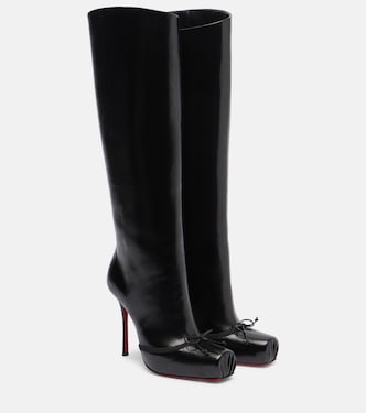 Cassia Nodo Botta 100 knee-high boots | Christian Louboutin