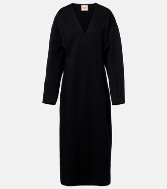 Midikleid aus einem Baumwollgemisch | Plan C