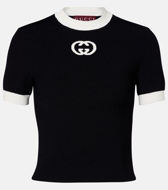 GG knitted top | Gucci