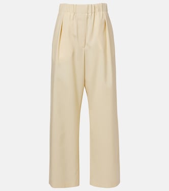 Pantalones anchos de lana | Jil Sander