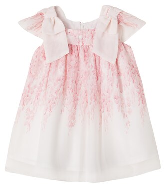 Baby bow-detail floral dress | Patachou