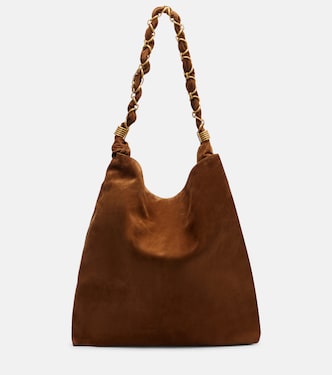 Amalia Cassandre suede shoulder bag | Saint Laurent