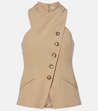 Pacey挂脖上衣 | Veronica Beard