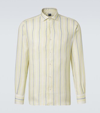 Striped linen shirt | Fedeli