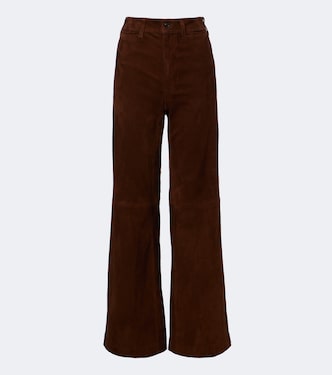 Pantalon évasé Beaton en daim | Polo Ralph Lauren