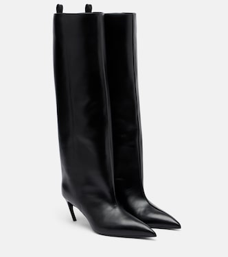 Lea leather knee-high boots | The Attico