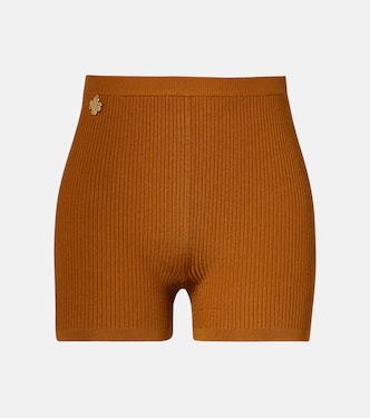 Shorts aus Rippstrick | Saint Laurent