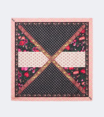 Chloé Folk cashmere and wool scarf | Chloé