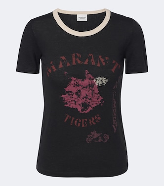 Kiliann printed linen T-shirt | Marant Etoile