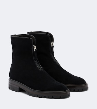 Hike suede ankle boots  | The Row