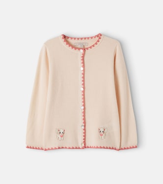 Collette embroidered wool cardigan | Konges Sløjd