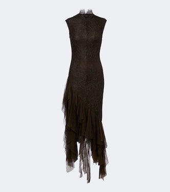 Vestido de cóctel Morwen de encaje con tul | De La Vali