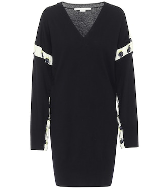 Wool and silk minidress | Stella McCartney