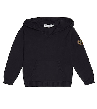 Armand knit cotton hoodie | Bonpoint