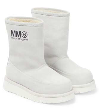Suede ankle boots | MM6 Maison Margiela Kids