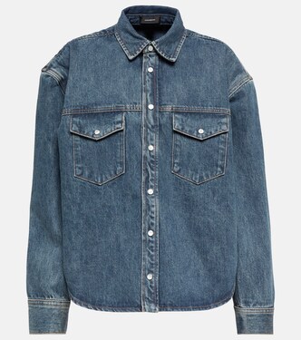 Oversized denim jacket | Wardrobe.NYC